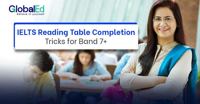 Reading table